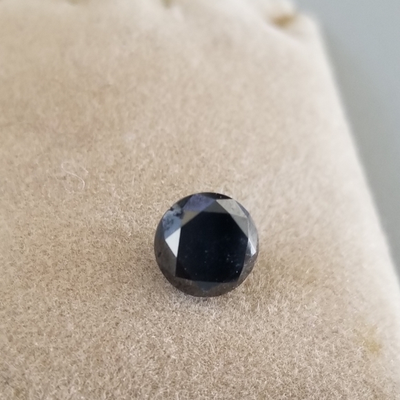 20 Year Old! Loose Natural black diamond 2.50 carats - Picture 1 of 17